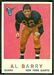 1959 Topps football card #138: Al Barry