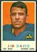 1959 Topps Jim David football card
