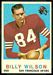 1959 Topps football card #148: Billy Wilson