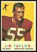 1959 Topps Jim Taylor football card
