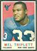 1959 Topps football card #160: Mel Triplett