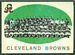 1959 Topps Browns Team football card