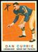 1959 Topps football card #162: Dan Currie