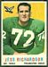 1959 Topps football card #174: Jesse Richardson