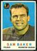 1959 Topps Sam Baker football card