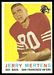 1959 Topps Jerry Mertens football card