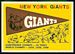 1959 Topps Giants Pennant football card