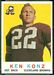 1959 Topps football card #54: Ken Konz