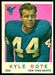 1959 Topps Kyle Rote football card