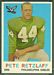1959 Topps Pete Retzlaff football card