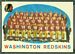1959 Topps Redskins Team