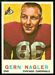 1959 Topps football card #93: Gern Nagler