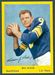 1960 Bell Brand Rams Bill Wade football card