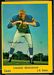 1960 Bell Brand Rams Charlie Bradshaw football card