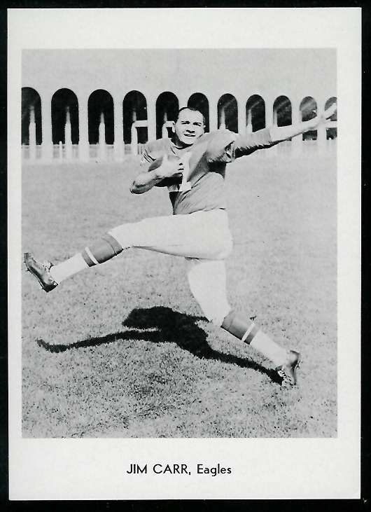 Jimmy Carr 1960 Philadelphia Eagles Team Issue Photo