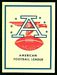 1960 Fleer AFL Team Decals AFL Logo