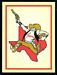 1960 Fleer AFL Team Decals Texans Logo