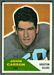 1960 Fleer John Carson football card