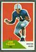 1960 Fleer Jim Yeats football card