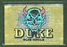 1960 Topps Metallic Stickers Duke Blue Devils football card