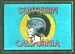 1960 Topps Metallic Stickers USC Trojans football card
