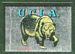 1960 Topps Metallic Stickers football card #30: UCLA Bruins