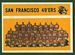 1960 Topps 49ers Team football card