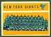 1960 Topps football card #82: Giants Team