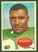 1960 Topps Clarence Peaks football card