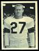 1961 Fleer Wallet Pictures Dean Derby football card