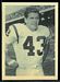 1961 Fleer Wallet Pictures Dick Haley football card