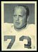 1961 Fleer Wallet Pictures football card #63: Gordy Holz