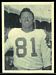 1961 Fleer Wallet Pictures Bill Howton football card