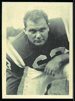 Charley Leo 1961 Fleer Wallet Pictures football card