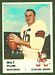 1961 Fleer Milt Plum football card