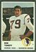 1961 Fleer football card #116: Bob Toneff