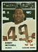 1961 Fleer Bobby Mitchell football card