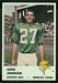 1961 Fleer Gene Johnson football card