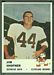 1961 Fleer Jim Shofner football card