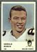 1961 Fleer Gerald Burch football card