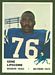 1961 Fleer football card #38: Gene Lipscomb