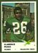 1961 Fleer Clarence Peaks football card