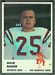 1961 Fleer Dave Baker football card