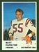 1961 Fleer football card #66: Matt Hazeltine