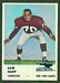1961 Fleer Sam Huff football card