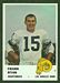 1961 Fleer Frank Ryan football card