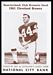 1961 National City Bank Browns football card #22: Jim Shofner