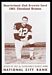 1961 National City Bank Browns Bob Crespino football card