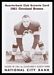1961 National City Bank Browns John Morrow football card