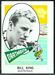 1961 Nu-Card Bill King football card